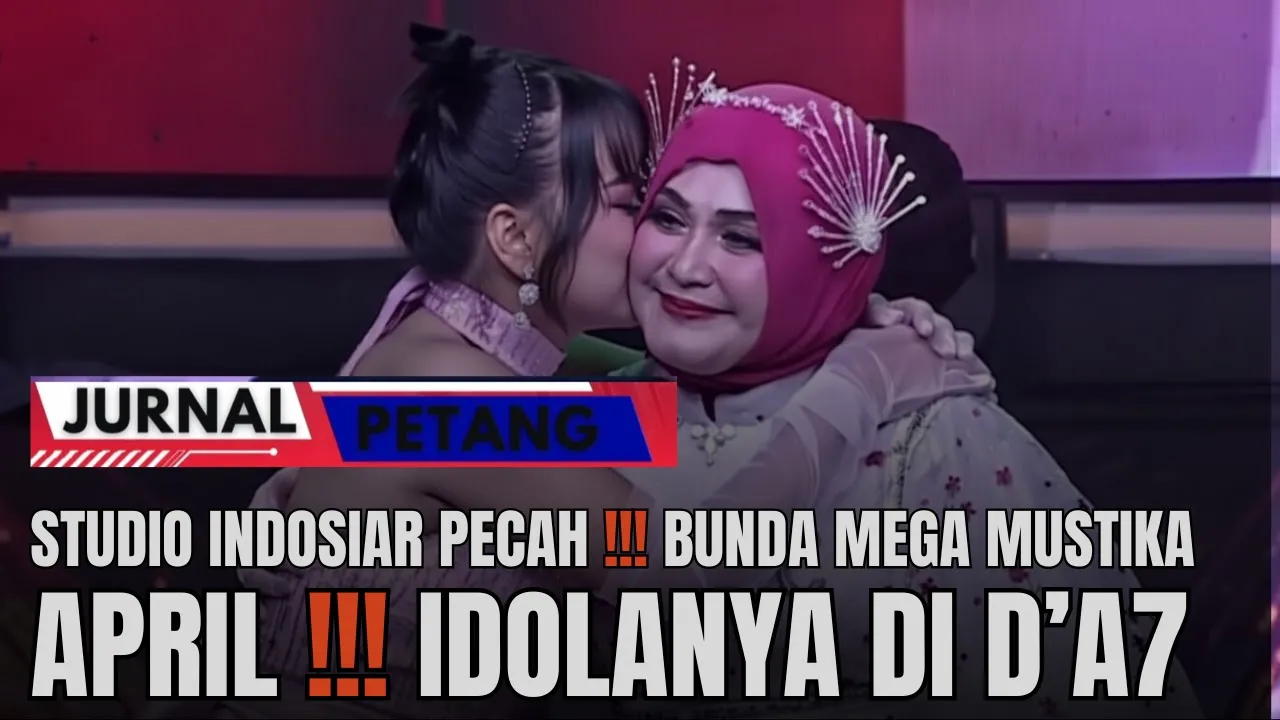 Bunda Mega Mustika Blak-blakan Idolakan Dede April di Panggung DA7#dedeaprilda7 #BundaMegaMustika