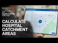 Calculating Hospital Catchment Areas Using OpenRouteService Web-Based GIS Tools