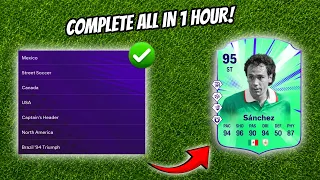 how to complete all north america objectives in 1 under hour fc 26 ultimate team