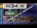 TheC64 Mini Adding games to the Carousel