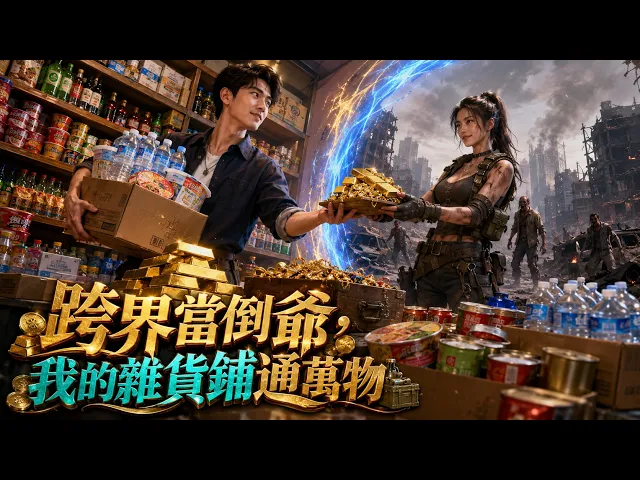 我的小賣部竟連通末日世界!我用泡麵礦泉水狂換黃金,從窮老闆逆襲成跨界首富