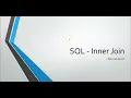 SQL Tutorial - Inner Join for Beginners