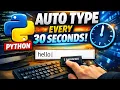 Learn Python Automation with PyAutoGUI Auto Typing Bot Tutorial