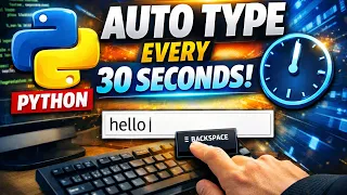 Learn Python Automation with PyAutoGUI Auto Typing Bot Tutorial