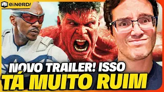 RUIM DEMAIS! NOVO TRAILER DE CAPITÃO AMÉRICA 4 DECEPCIONA - Análise COMPLETA