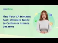 Find Your CA Inmates Fast Ultimate Guide to California Inmate Locators
