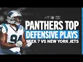 Panthers Top Defensive Plays vs New York Jets Week 7 Carolina Panthers