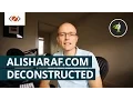 AliSharaf com - Website Deconstruction