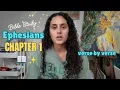 Ephesians Bible Study Chapter 1