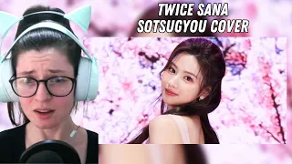 Download Literally Speechless 🤐 'Sotsugyou' @TWICE Sana Cover Reaction \u0026 Analysis MP3