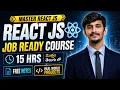 React JS Full Course in Telugu 15 Hours Complete Beginner to Advanced Course