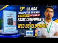 Basic Components of Web Development Front-End Back-End Full Stack Class 9 Computer Chapter 05