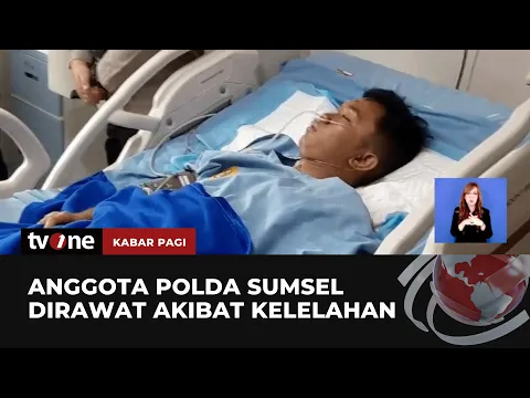 6 Anggota Polda Sumsel Kelelahan dan Alami Kecelakaan