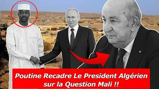 Tebboune Was Reframed By Assimi Goita And His Friend Vladimir Putin  Tebboune Was Reframed By Assimi Goita And His Friend Vladimir Putin