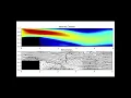 Transient backward facing step Re 300 fluid simulation Python