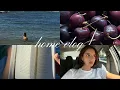 a few days at home routines getting ready baking chatting