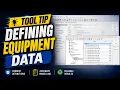 How to Define Equipment Data in DIgSILENT PowerFactory Library vs Manual Entry Tool Tip