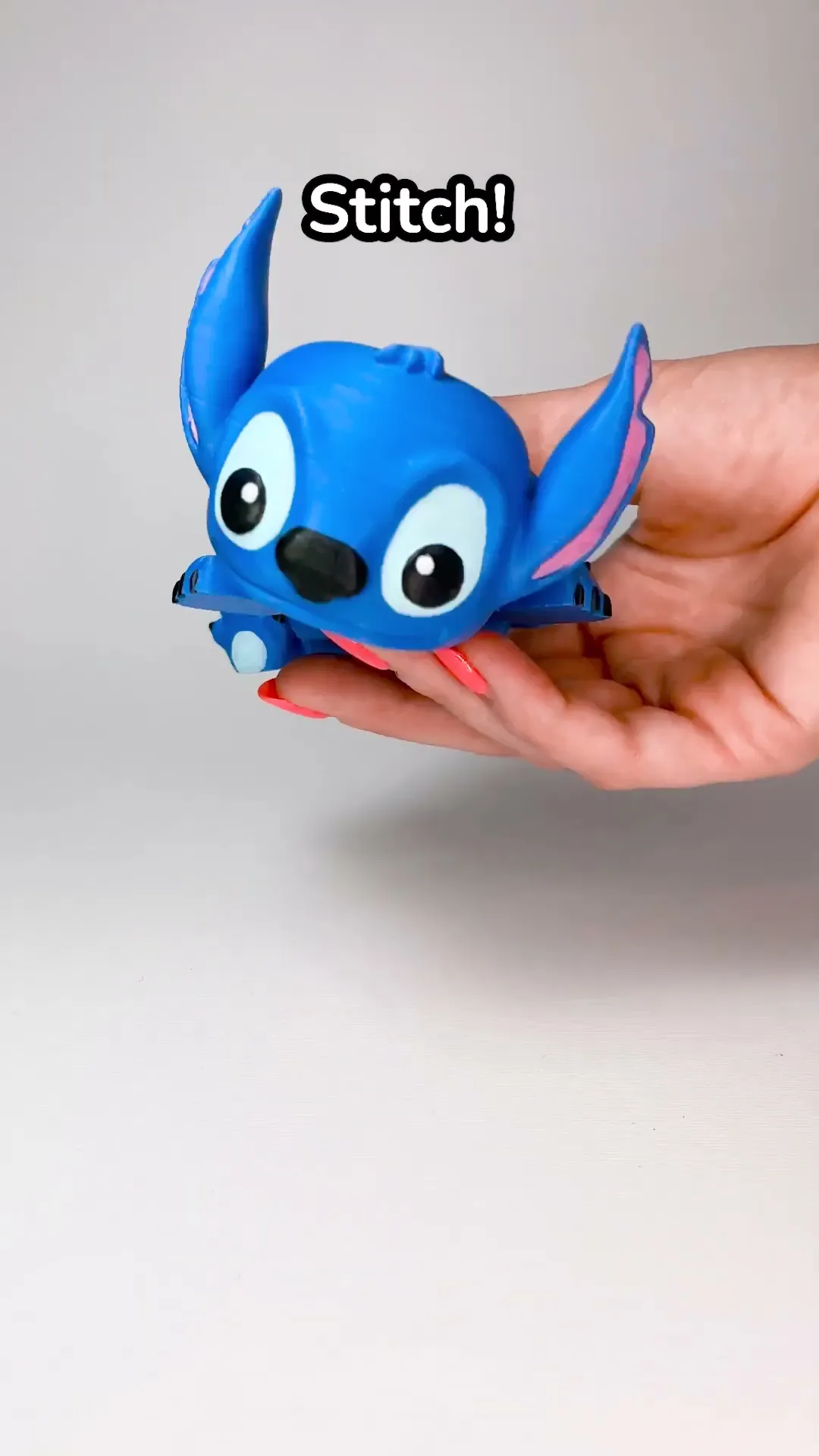 Flexi Leroy Articulated Toys, Keychain, Magnet (Leroy, from Lilo & Stitch Movie) Fan-Art