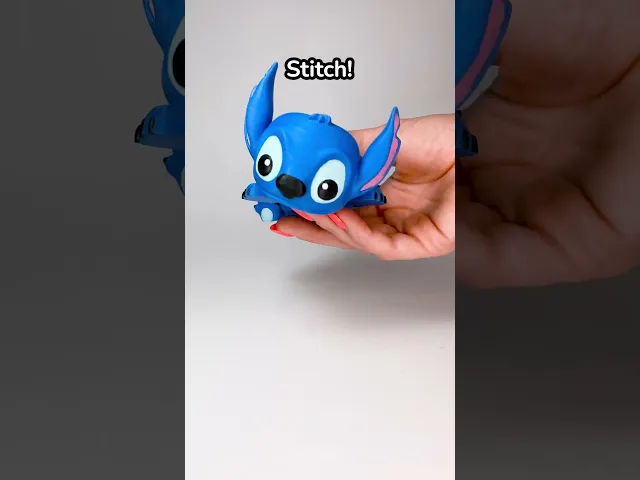 Flexi Leroy Articulated Toys, Keychain, Magnet (Leroy, from Lilo & Stitch Movie) Fan-Art video thumbnail