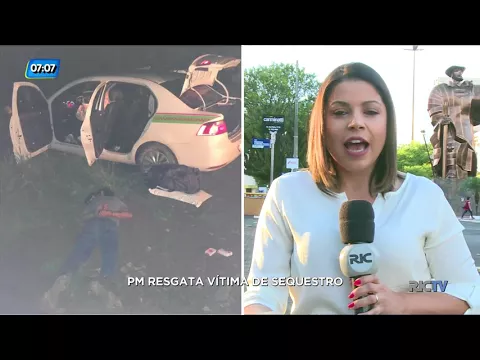 Polícia Militar resgata vítima de sequestro em Pinhalzinho