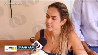 Sarah Araújo fala pela primeira vez após a morte dos filhos em Itumbiara (Jornal Anhanguera) (JA1)