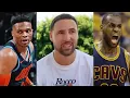 Klay says Westbrook s retirement made him emotional calls LeBron toughest player to guard