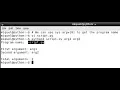 How to get comand line arguments from a Python script