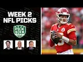 NFL WEEK 2 PICKS AGAINST THE SPREAD BEST BETS PREDICTIONS I PICK SIX PODCAST