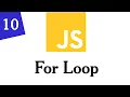 010 - JavaScript Control Flow For Loop JavaScript For Beginners Somali