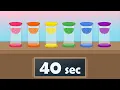 40 Second Timer Rainbow Sand