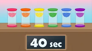 40 Second Timer Rainbow Sand