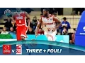 Walker draws contact and nails the three