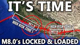 California S BIG ONE Key Zones Of Maximum M7 5 Earthquake Potential 