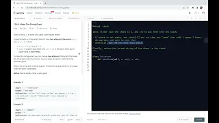 leetcode 1544 Make The String Great - stack