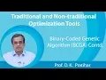 Lecture 6 Binary-Coded Genetic Algorithm BCGA Contd