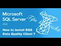 SQL Server 2022 Standard Tips Tricks - DQS Client install Data Quality Client