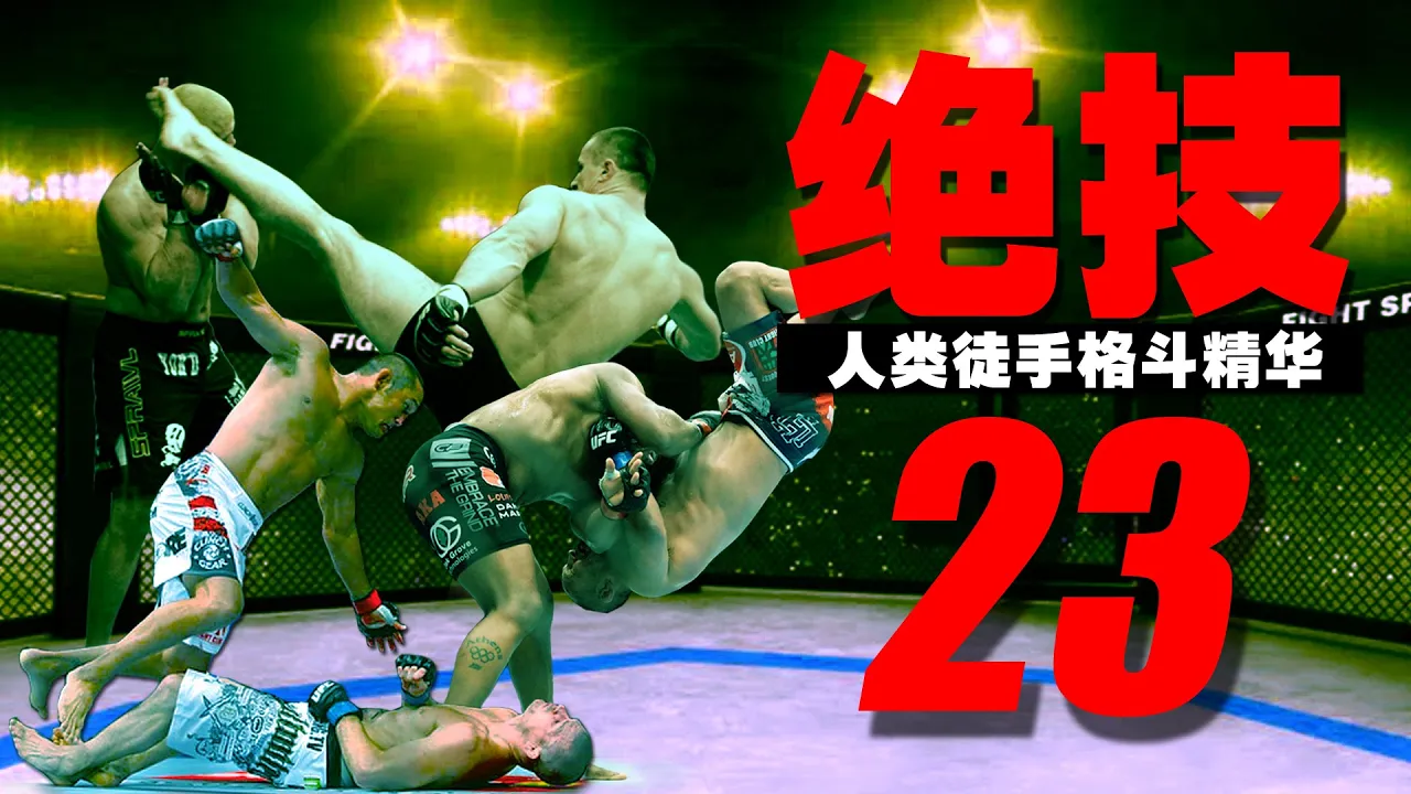 UFC頂尖絕技大合集：人類徒手格鬥的精華，兇狠霸道的致命武器 Top 23 Signature Moves in UFC History