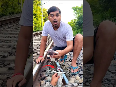 I Found Something Strange on the Railway Track! 😱🚂