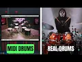 Should Metal Producers Use MIDI Drums or Record Them