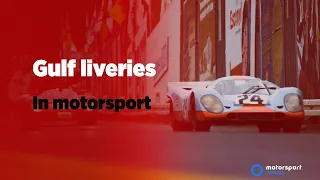 Gulf Oil liveries in motorsports