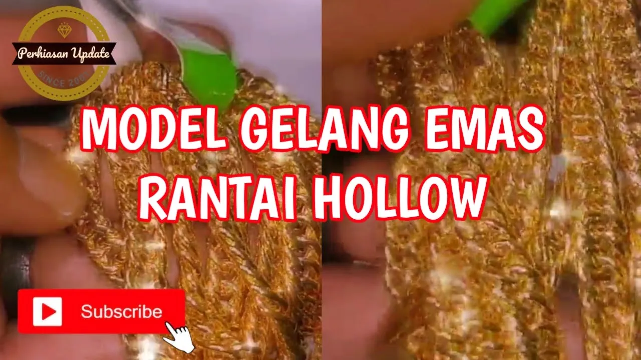 MACAM-MACAM GELANG EMAS MODEL, HARGA TERJANGKAU HINGGA MAHAL, MANA PILIHANMU?