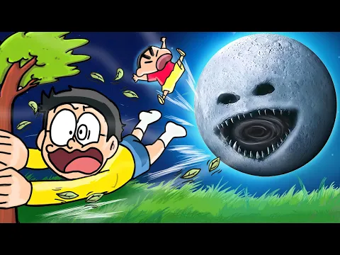 Video Thumbnail: Moon Wakes up and Attacks Earth! 😱