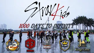 Download [1TAKE | KPOP IN PUBLIC] 1000 DAYS WITH STRAY KIDS ANNIVERSARY MEDLEY | Dance Cover by 40 Dancers MP3