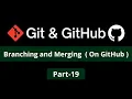 branching and merging on github - git github tutorial