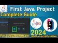 How to Create First Java Program in IntelliJ IDEA IDE