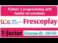 Python3 programming frescoplay hands-on 55193 frescoplay hands-on solutions