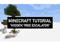 HIDDEN TREE ELEVATOR Minecraft Tutorial