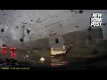 Shocking shows the moment a car gets totaled by deadly Tennessee tornado
