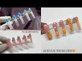 HOW TO MAKE ACRYLIC PRESS ONS FOR BEGINNERS ACRYLIC NAILS TUTORIAL
