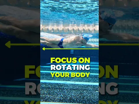 Stop turning just your head to breathe in freestyle! 🔄🏊‍♂️